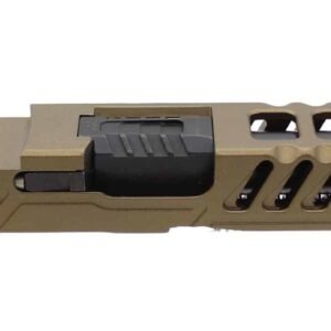 Assembled Burnt Bronze Cerakote G22 RMR MKII One-Off Slide w/ Nitride Optimus Barrel