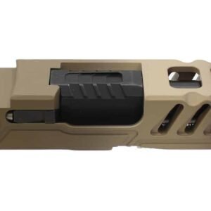 Assembled Natural Fade Cerakote G22 RMR MKII One-Off Slide w/ Nitride Optimus Barrel