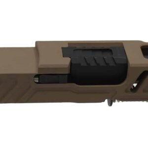 Assembled FDE Cerakote Glock 26 MKII One-Off Slide with Nitride Optimus Barrel