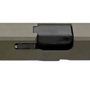 OD Green Cerakote Assembled G26 Standard One-Off Glock Slide w/ Nitride Barrel