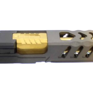 Assembled Urban Fade Cerakoted G34 RMR MKII One-Off Slide with Titanium Nitride Coated Optimus Barrel