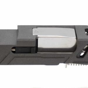 Assembled Tungsten Cerakote Glock 43 RMSc MKII One-Off Slide w/ Stainless Barrel