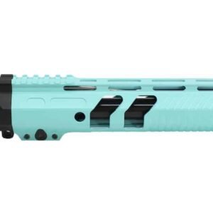 Black & Robins Egg Blue Cerakote AR-15 12.5″ 5.56 Assembled One-Off Upper