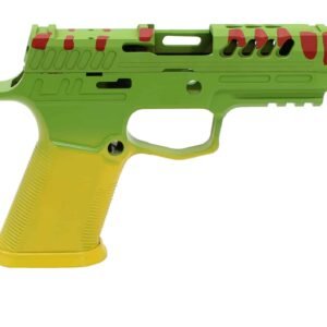Jurassic Cerakoted KMT SIG P320 Compact/Carry Valor Module & Slide Combo – ONE OFF
