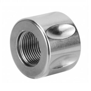 Stainless 5/8×24 Fluted Rifle Length Thread Protector