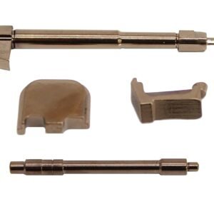 Rose Gold Coated Upper Parts Set For Glock 43/43x/48 Builds