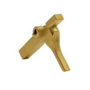 Gen 2 Light Weight AR-15 Straight Trigger – Titanium Nitride (TiN)