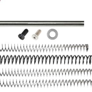 Captured Stainless Steel Guide Rod for Glock 21 (Gen 1–4) – With Variable Power Spring Options