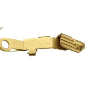 Titanium Nitride Coated (TiN) Extended Slide Release For Glock Gen 1-4